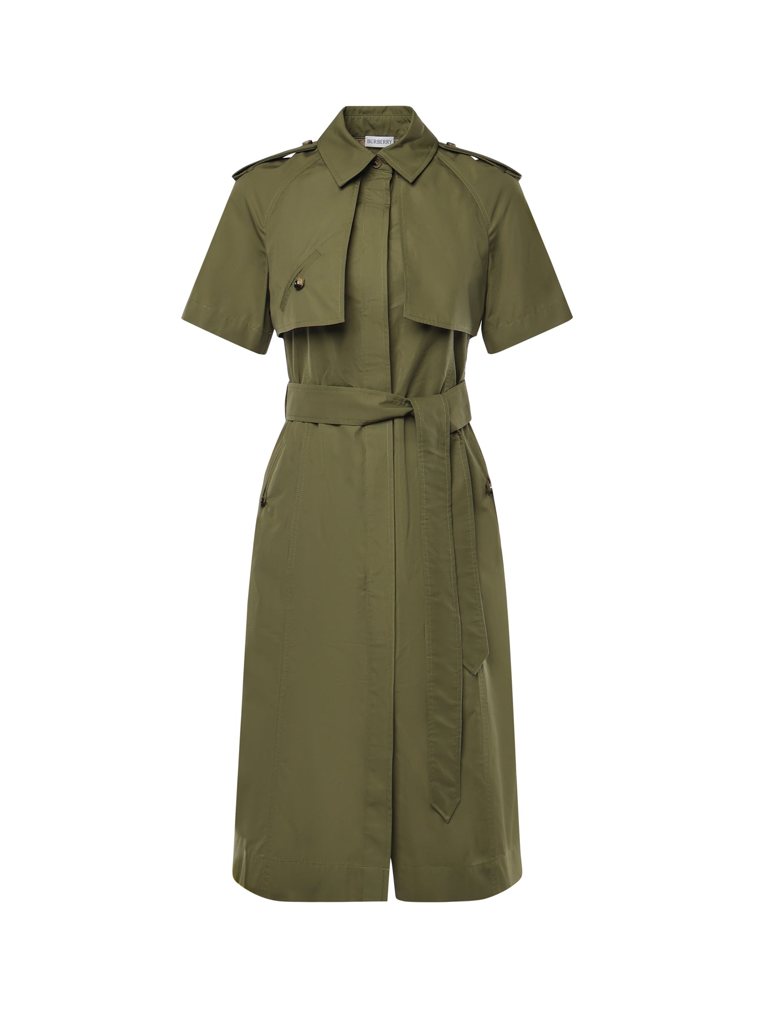 Abito trench in popeline di cotone 8117709 C1424 BURBERRY 