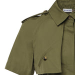 Abito trench in popeline di cotone 8117709 C1424 BURBERRY 