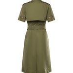 Abito trench in popeline di cotone 8117709 C1424 BURBERRY 