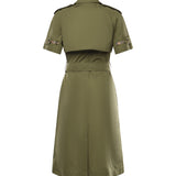 Abito trench in popeline di cotone 8117709 C1424 BURBERRY 