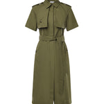 Abito trench in popeline di cotone 8117709 C1424 BURBERRY 