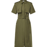 Abito trench in popeline di cotone 8117709 C1424 BURBERRY 