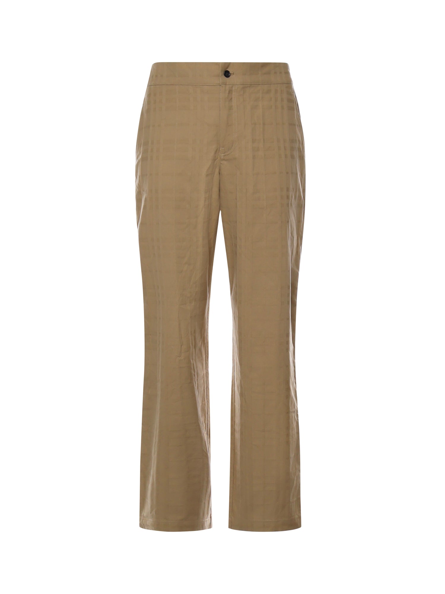 Pantaloni in cotone Check 8117841 C2386 BURBERRY 