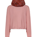 Giacca Newcott cropped con cappuccio 8118253 C4026 BURBERRY 