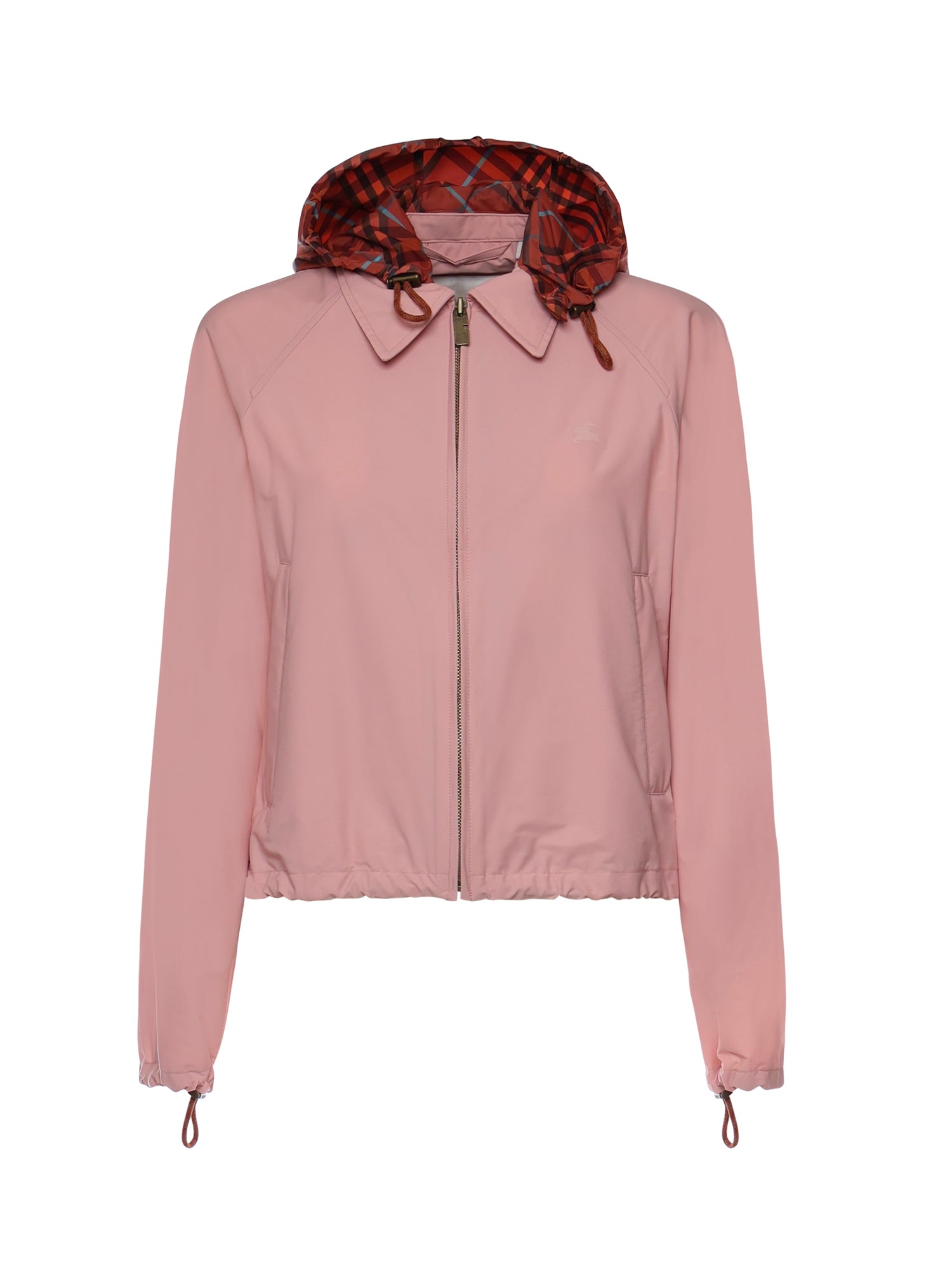 Giacca Newcott cropped con cappuccio 8118253 C4026 BURBERRY 