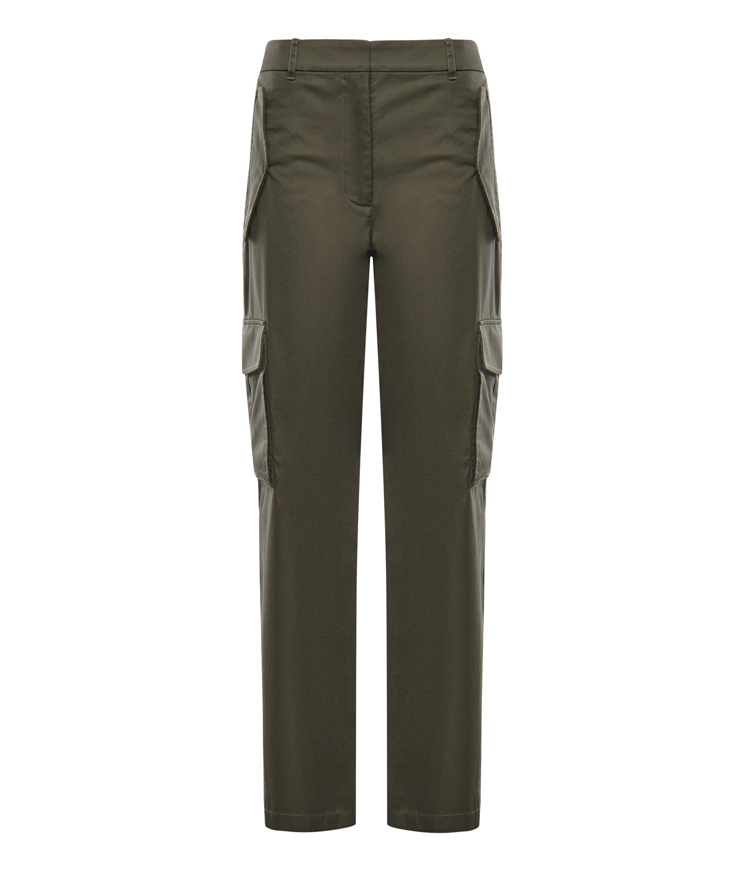 Pantaloni cargo in gabardine con finiture Check 8118420 C1220 BURBERRY 