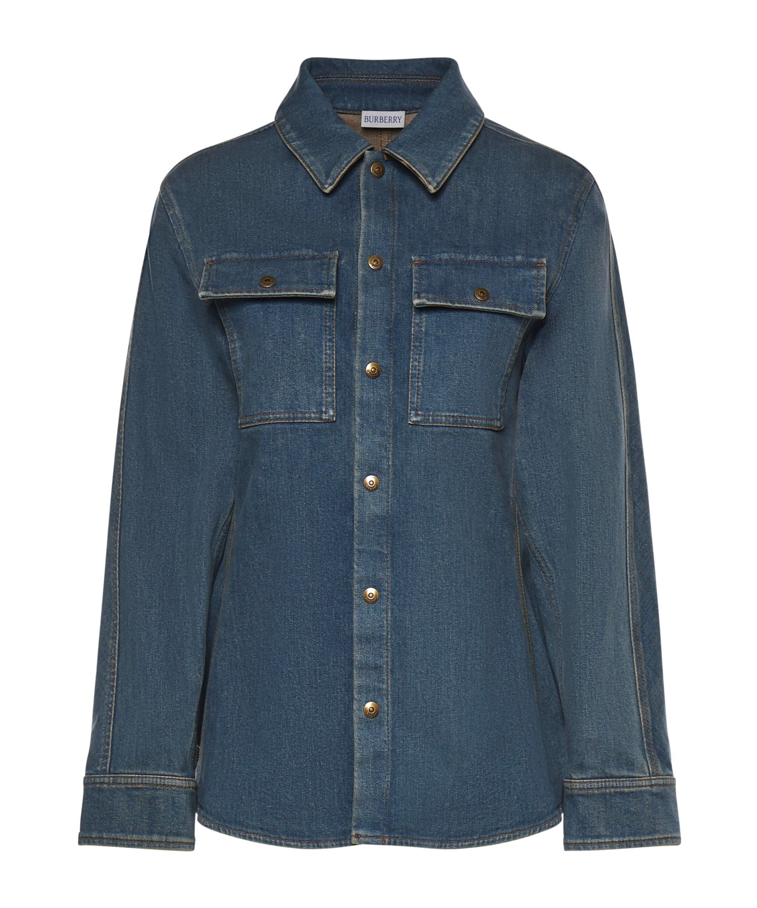 Camicia Dakota in denim 8118497 A1322 BURBERRY 