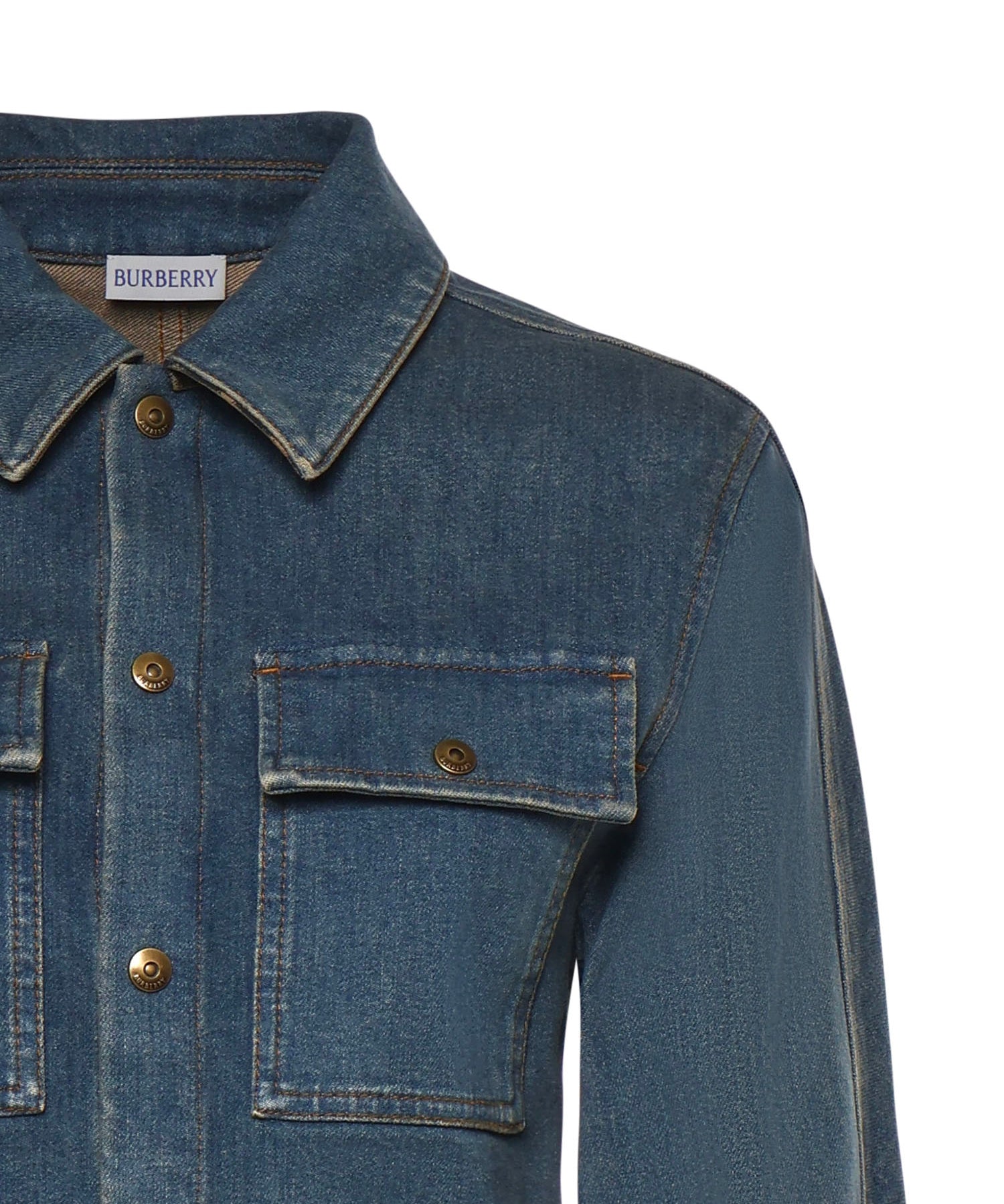 Camicia Dakota in denim 8118497 A1322 BURBERRY 