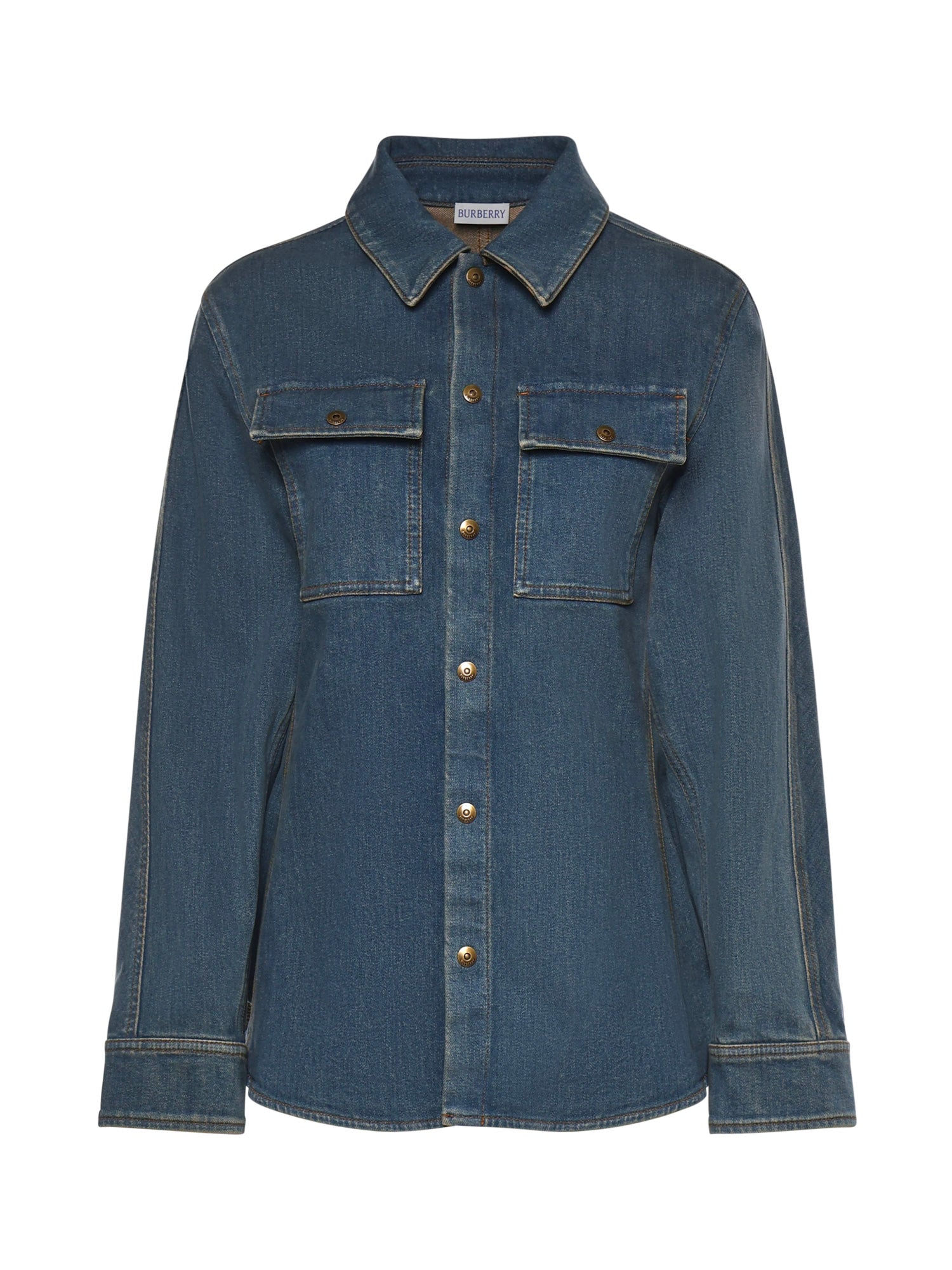 Camicia Dakota in denim 8118497 A1322 BURBERRY 