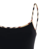 Costume da bagno con finiture Check 8118807 A1189 BURBERRY 