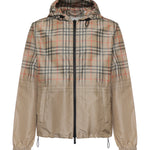 Giacca con cappuccio e Check sfumato 8118831 B9368 BURBERRY 