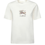 T-shirt in cotone Check con EKD 8118964 B7078 BURBERRY 