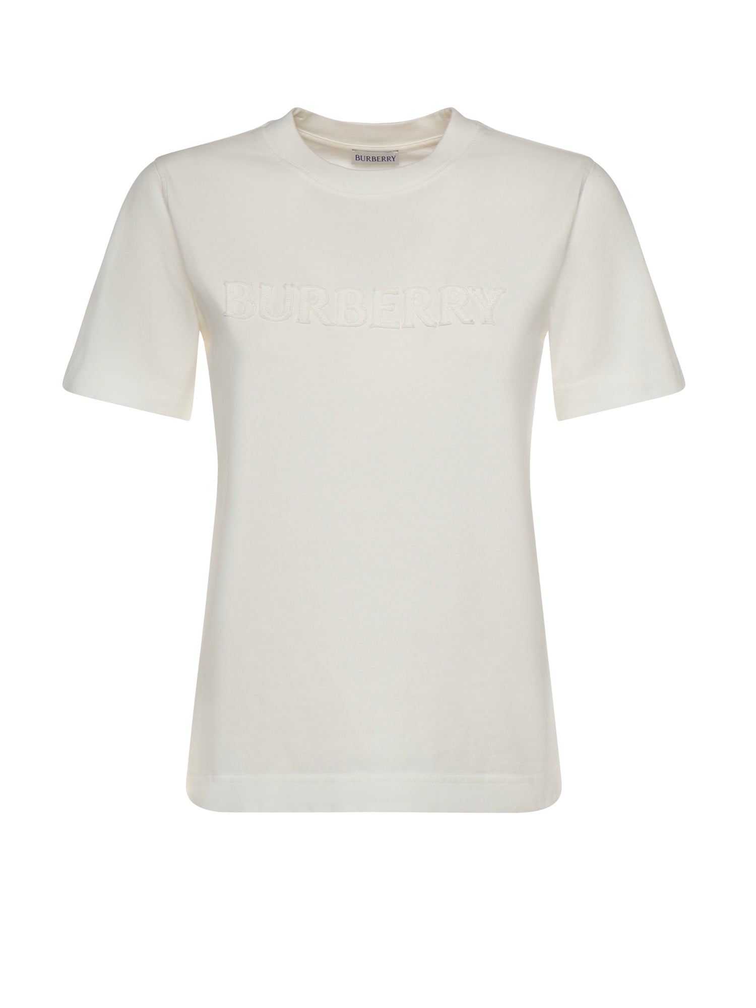 T-shirt in cotone con logo 8118966 B7078 BURBERRY 