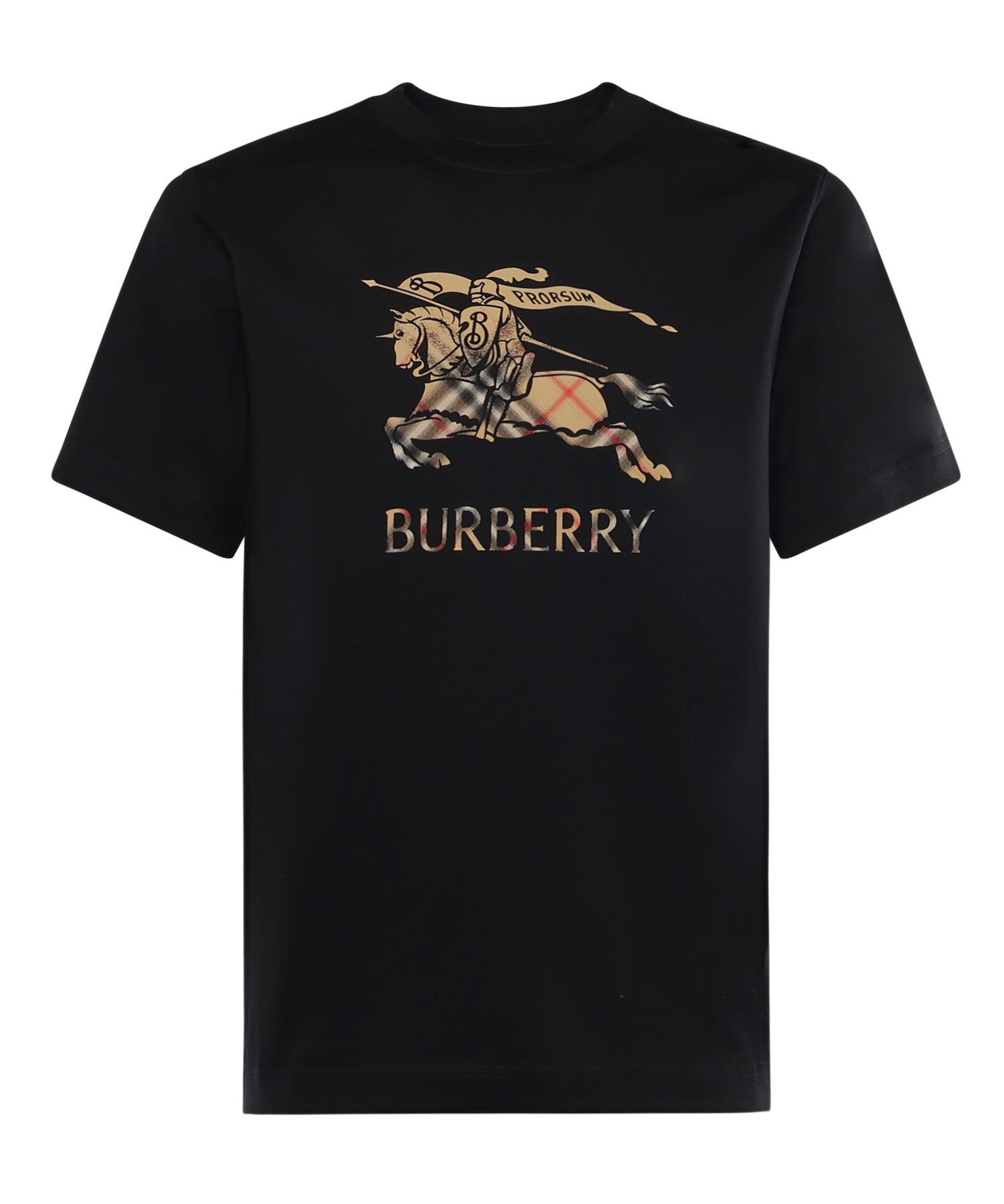 T-shirt in cotone con EKD sfumato 8119013 A1189 BURBERRY 