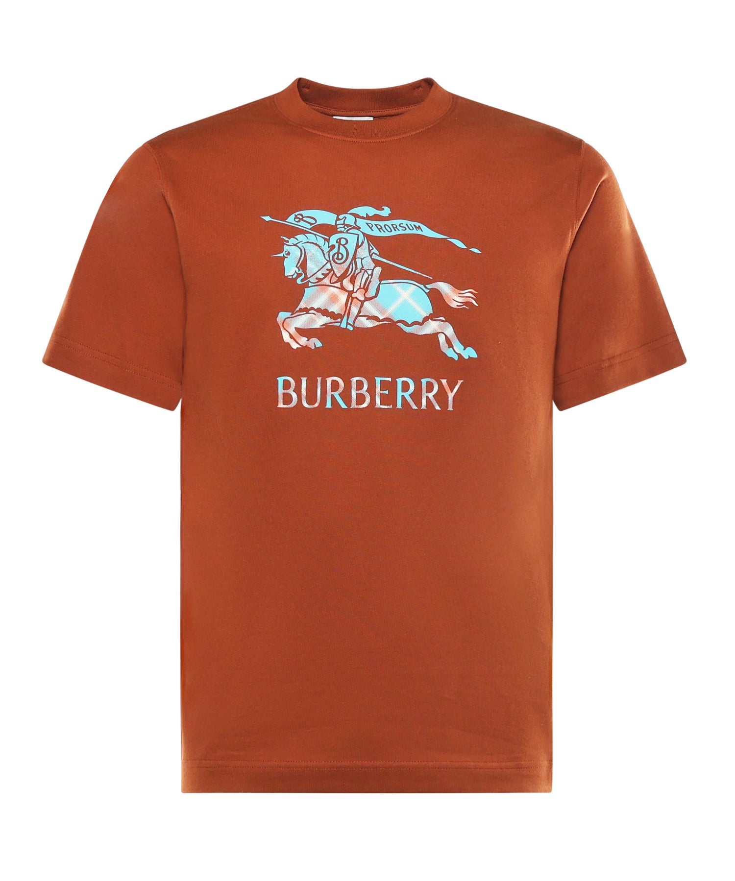 T-shirt in cotone con EKD sfumato 8119016 C4173 BURBERRY 