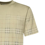 T-shirt in cotone Check sfumato 8119023 C4053 BURBERRY 