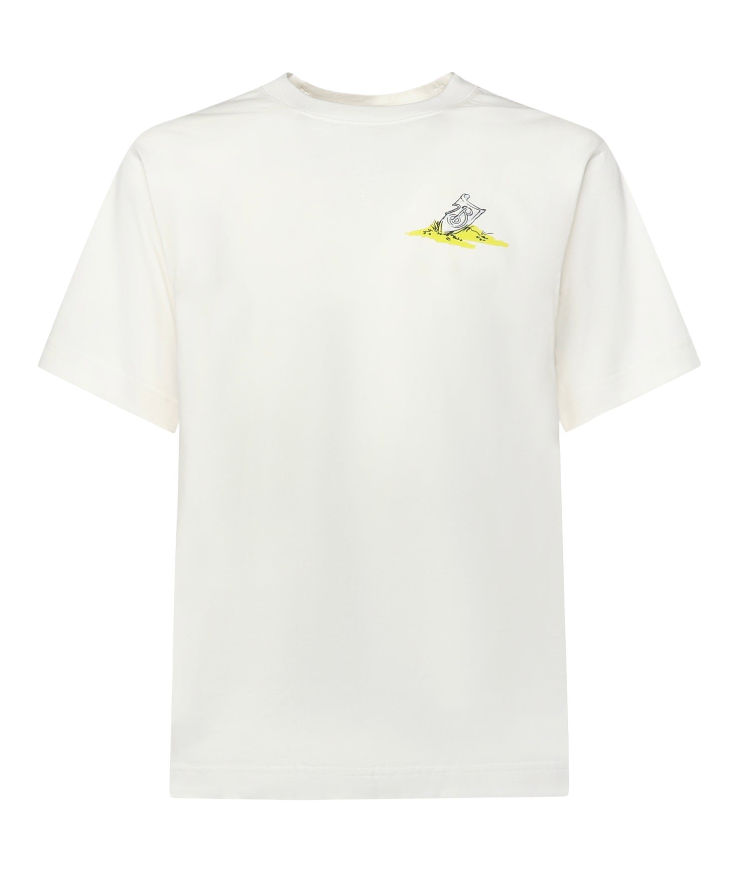 T-shirt in cotone Sleeping Knight 8119044 B7078 BURBERRY 