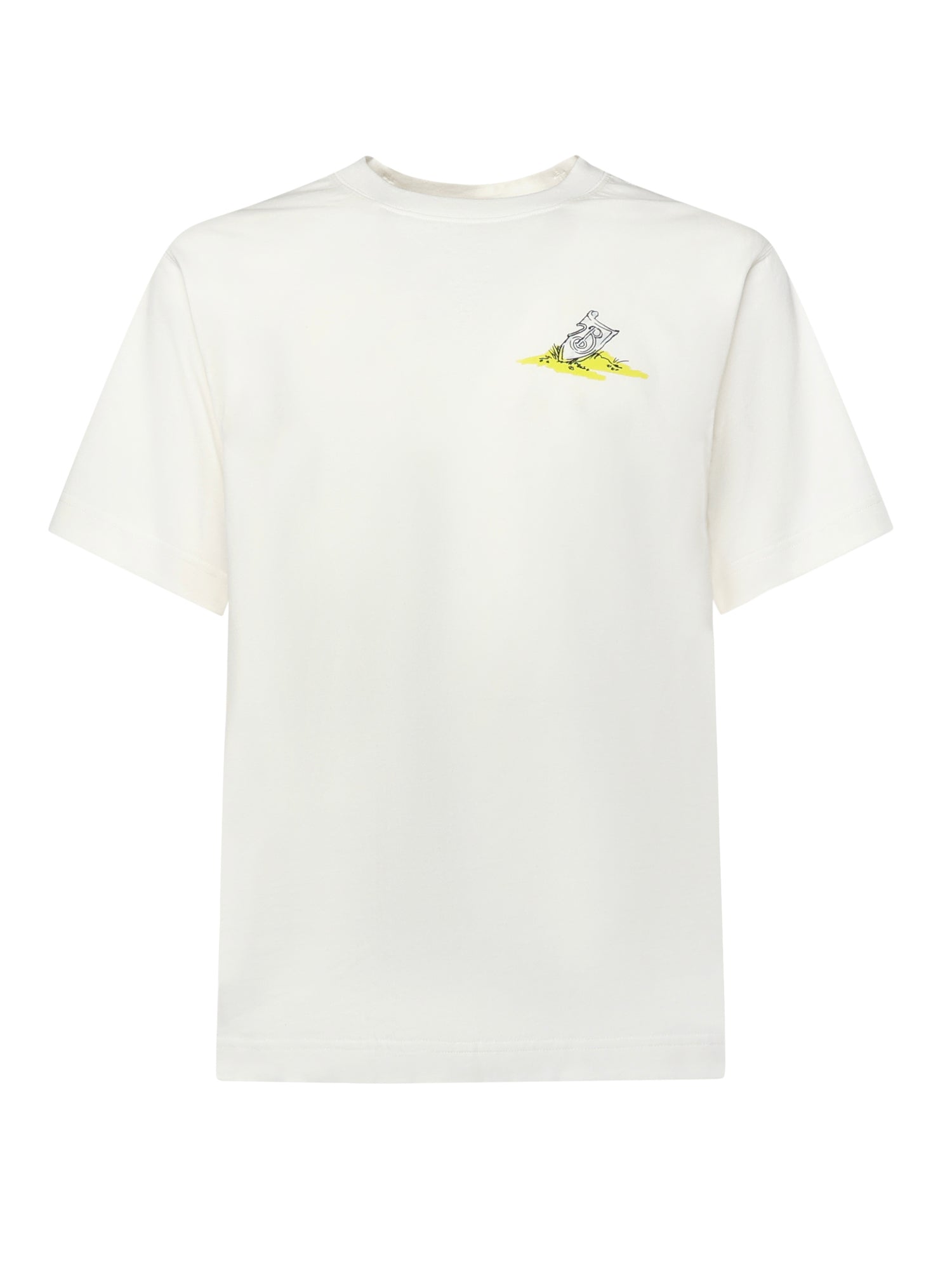 T-shirt in cotone Sleeping Knight 8119044 B7078 BURBERRY 