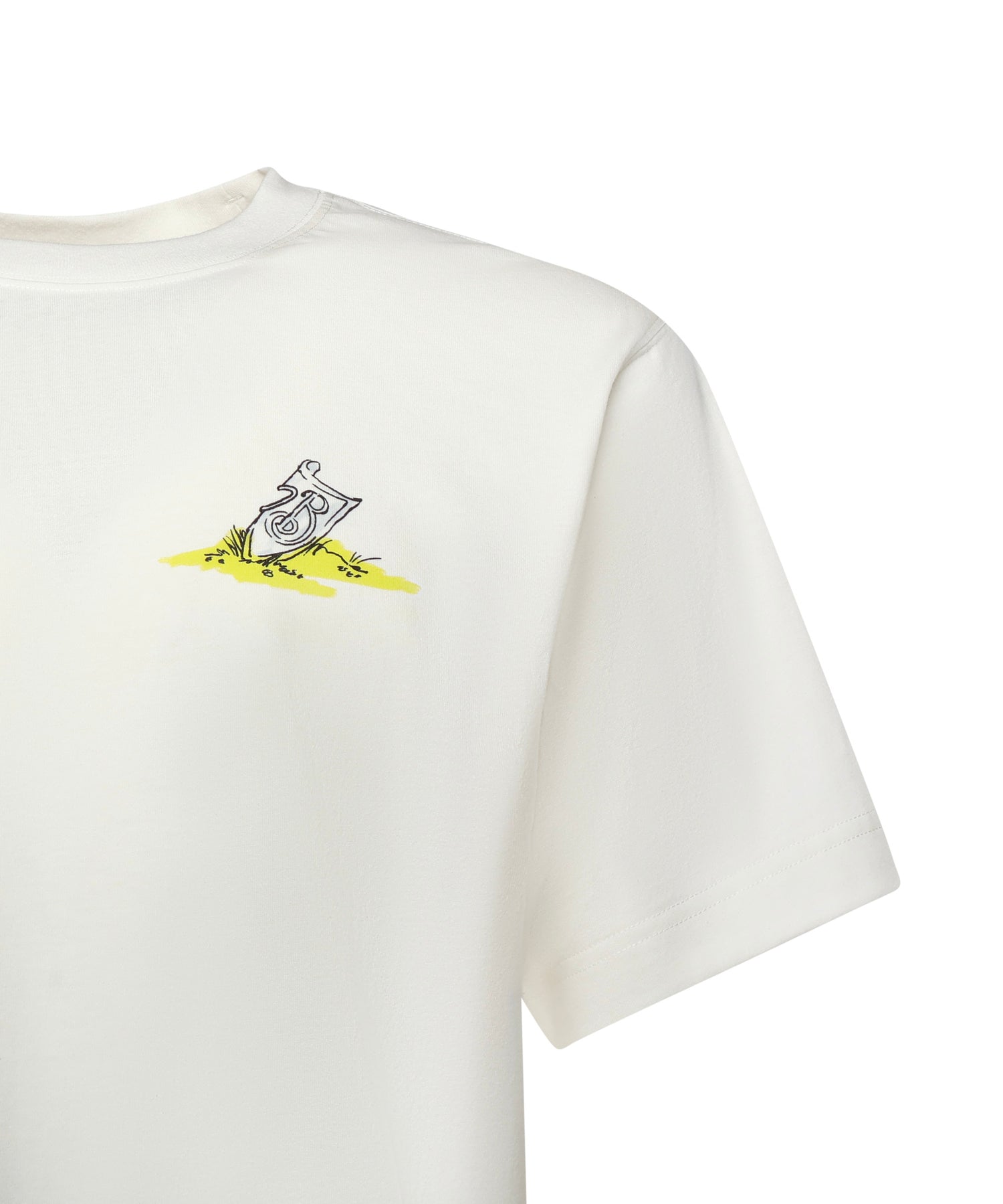 T-shirt in cotone Sleeping Knight 8119044 B7078 BURBERRY 