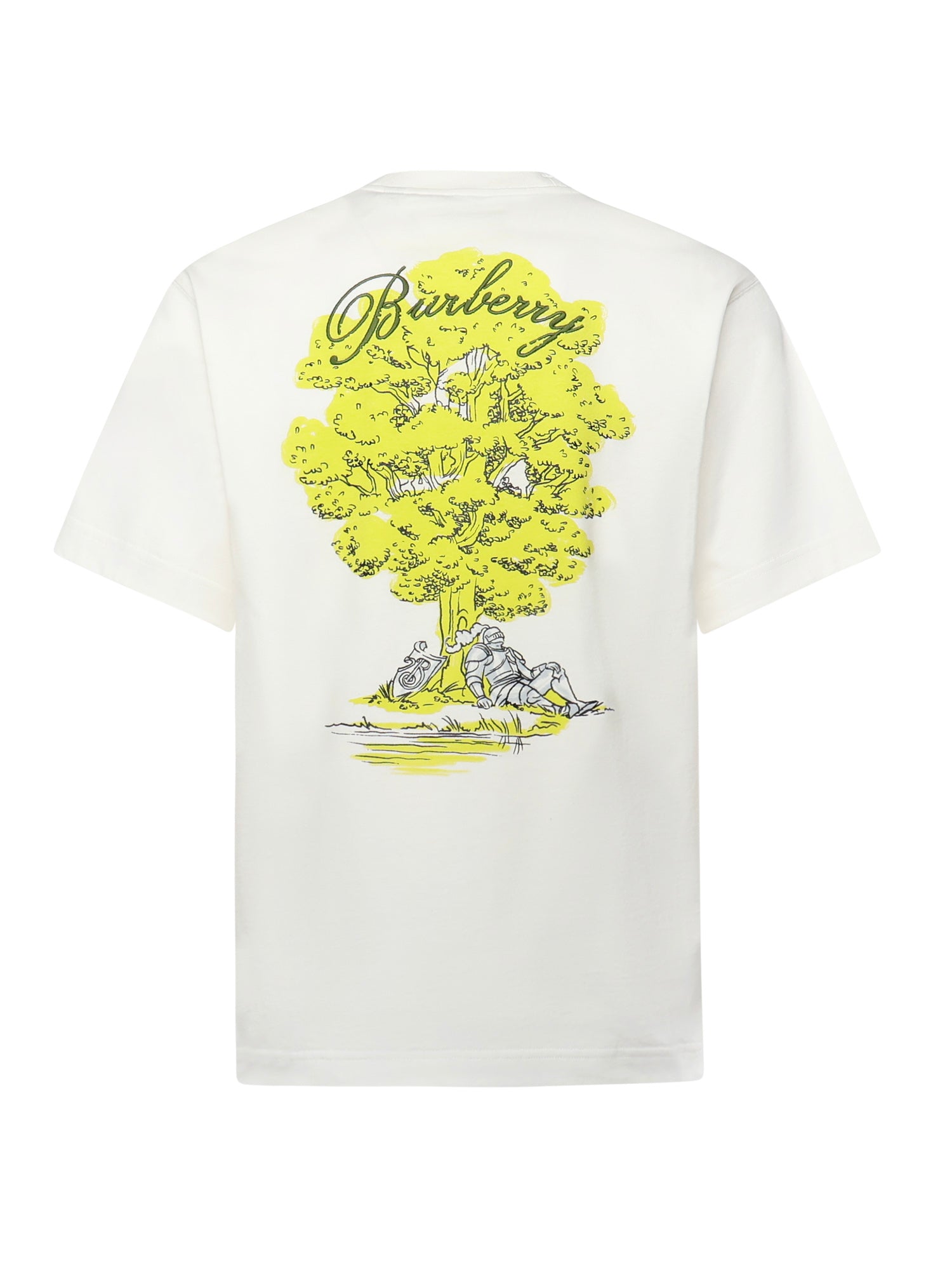 T-shirt in cotone Sleeping Knight 8119044 B7078 BURBERRY 