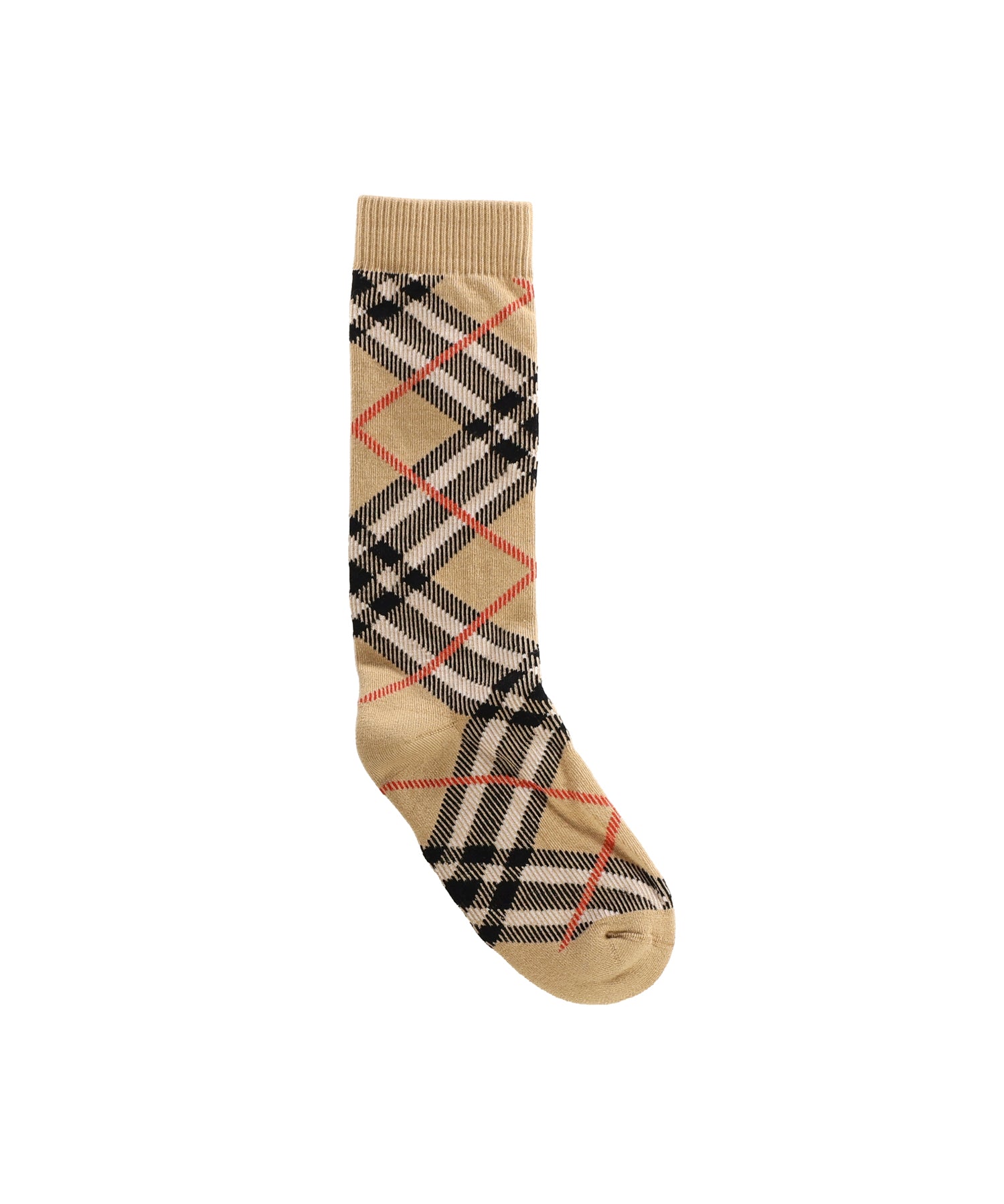 Calzini in misto cotone Check 8119722 B9368 BURBERRY 
