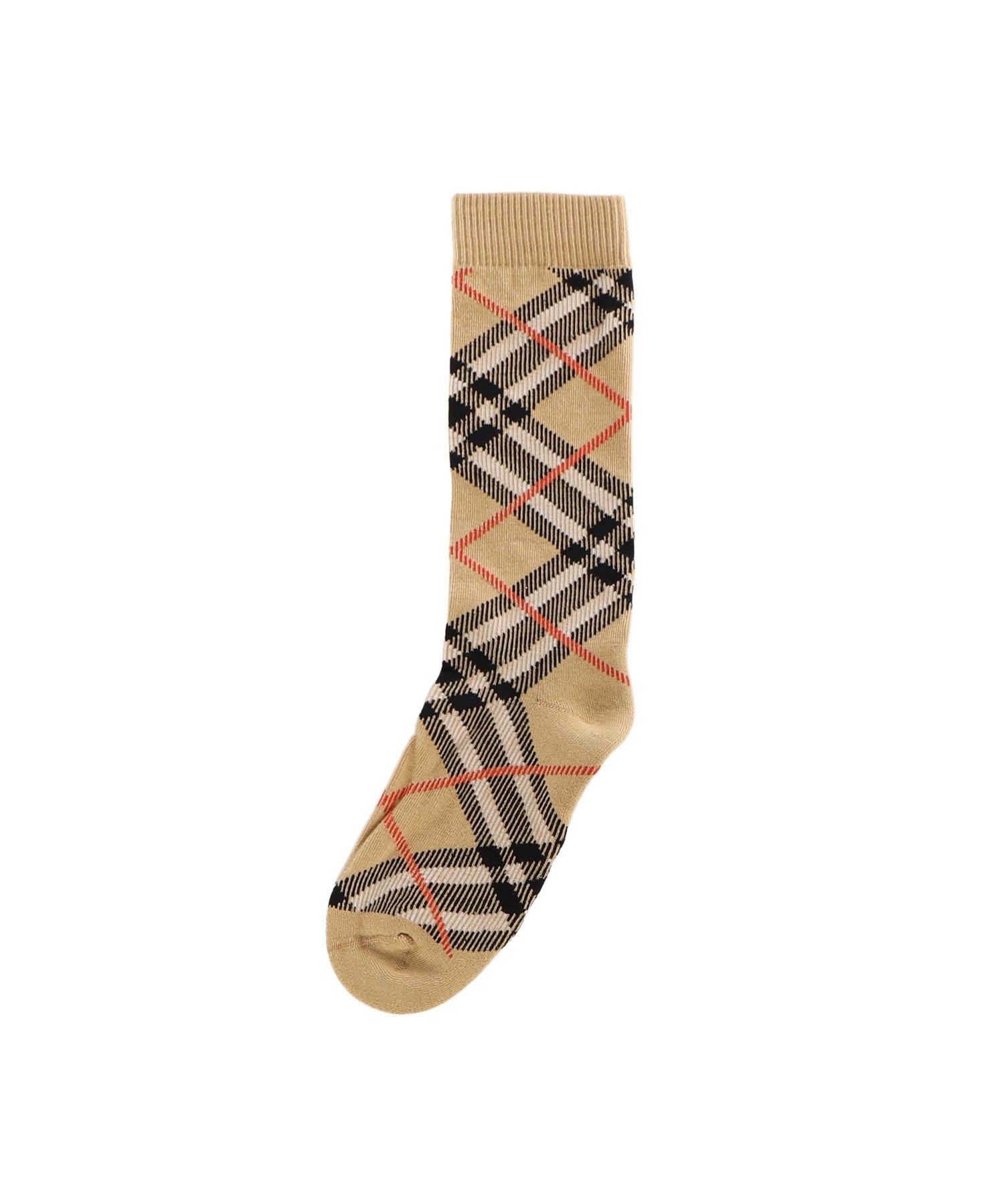 Calzini in misto cotone Check 8119722 B9368 BURBERRY 