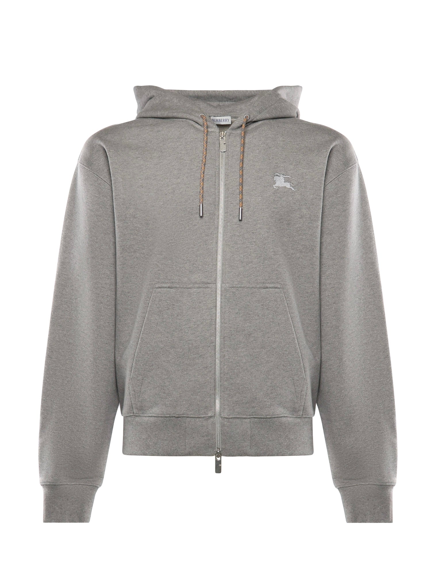 Felpa in cotone con logo 8120756 A2142 BURBERRY 