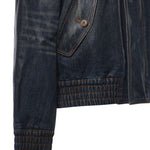 Giacca in denim spalmato 8121597 A1322 BURBERRY 