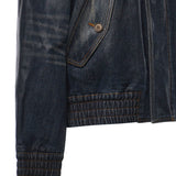 Giacca in denim spalmato 8121597 A1322 BURBERRY 