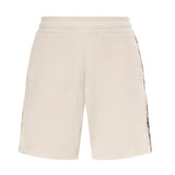 Shorts in cotone con finiture Check 8122350 C5121 BURBERRY 