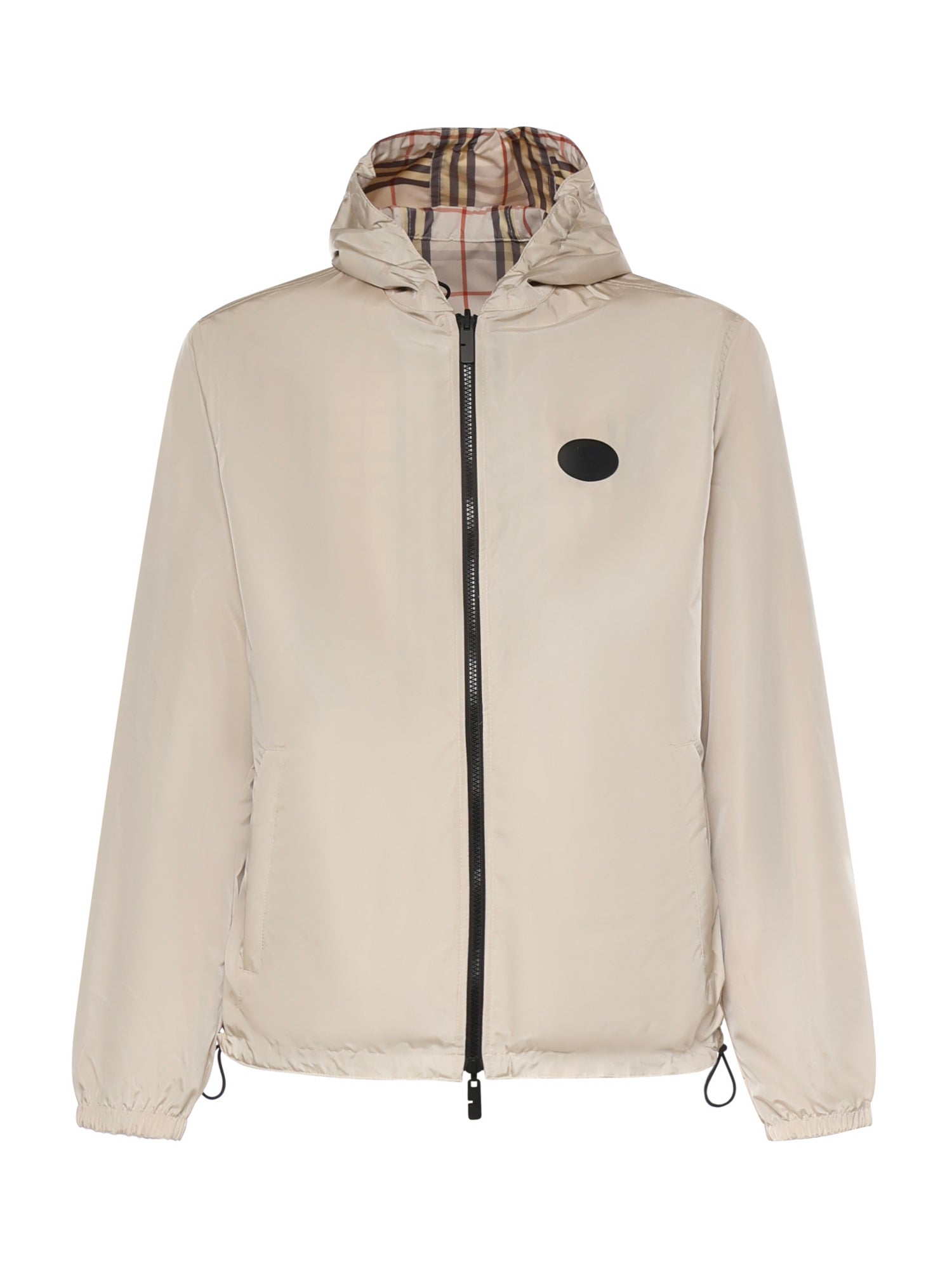 Giacca reversibile Burberry Check con cappuccio 8122908 C4997 BURBERRY 