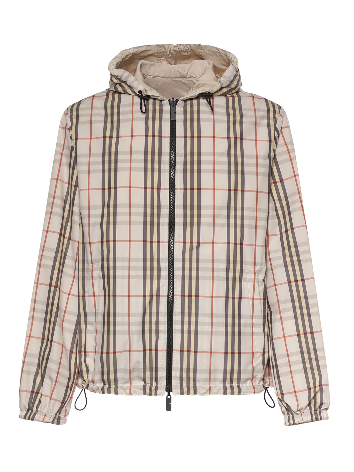 Giacca reversibile Burberry Check con cappuccio 8122908 C4997 BURBERRY 