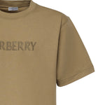 T-shirt in cotone con logo 8123423 C5120 BURBERRY 