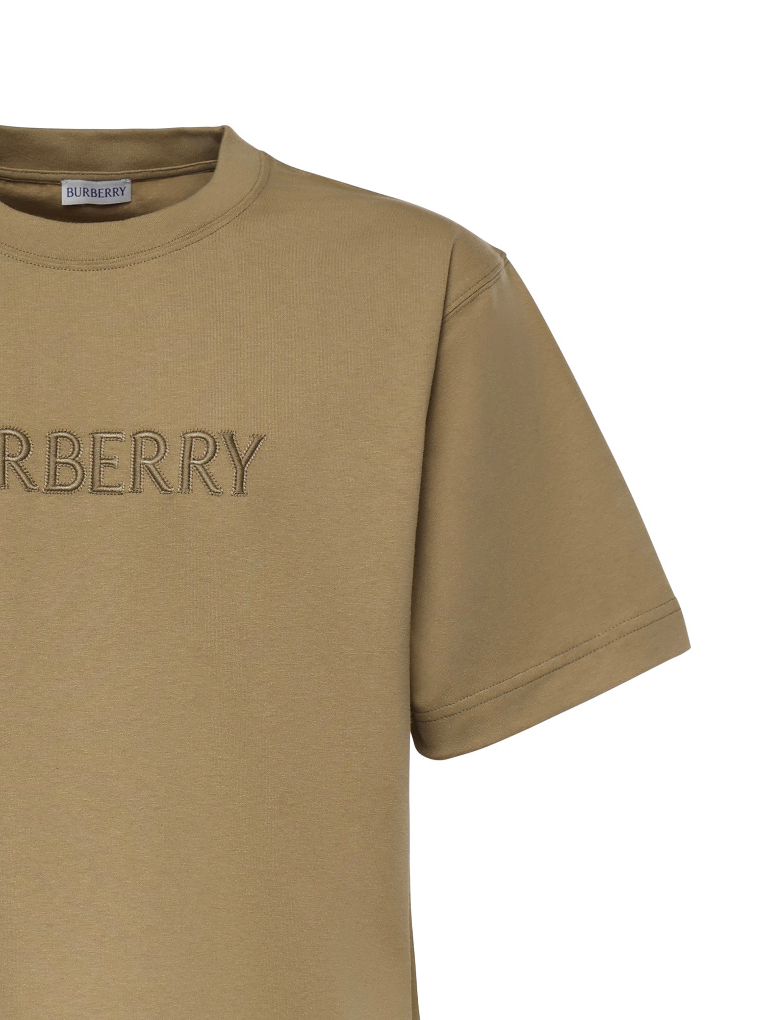 T-shirt in cotone con logo 8123423 C5120 BURBERRY 