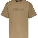 T-shirt in cotone con logo 8123423 C5120 BURBERRY 