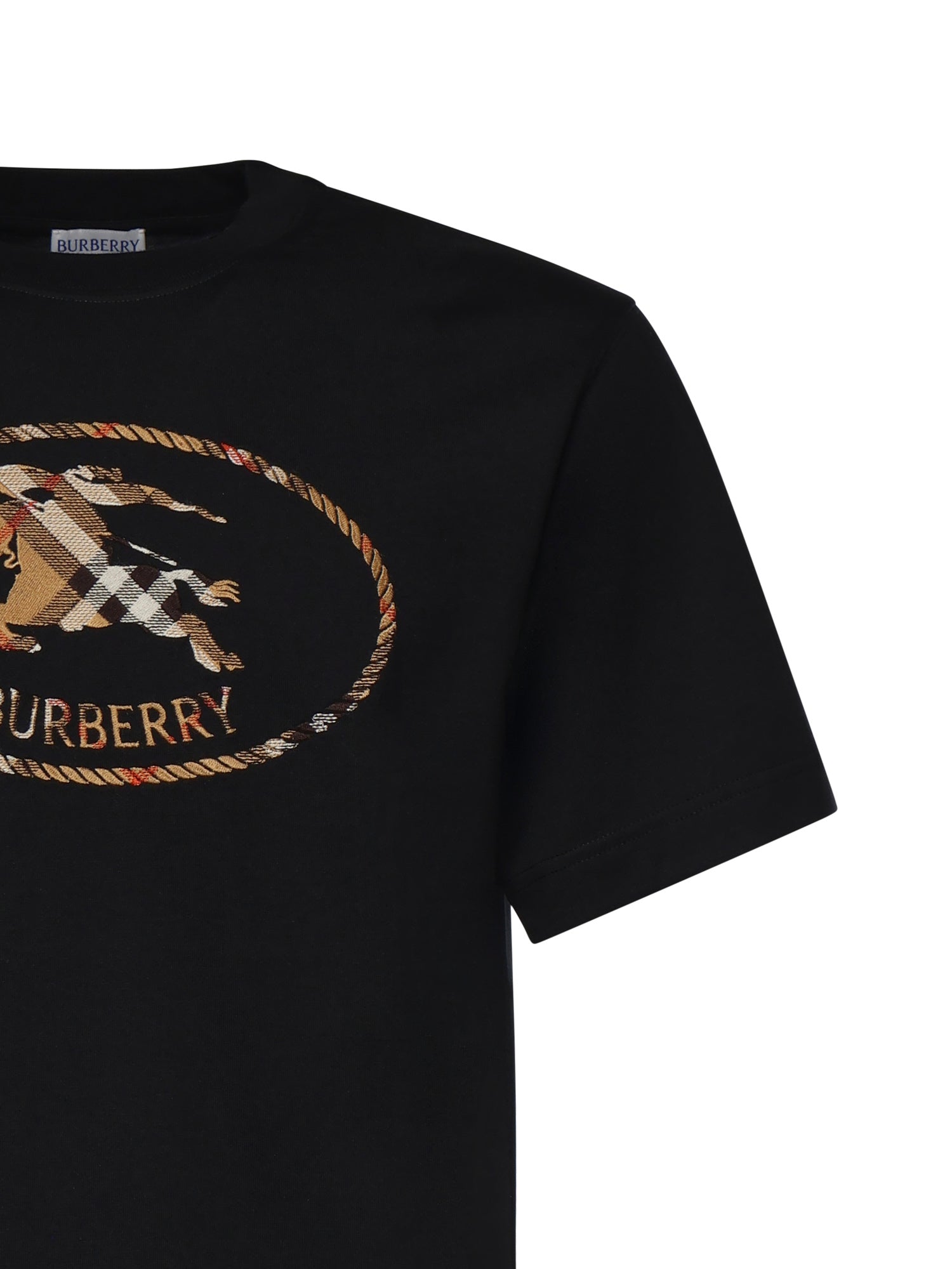 T-shirt in cotone con logo 8123436 A1189 BURBERRY 