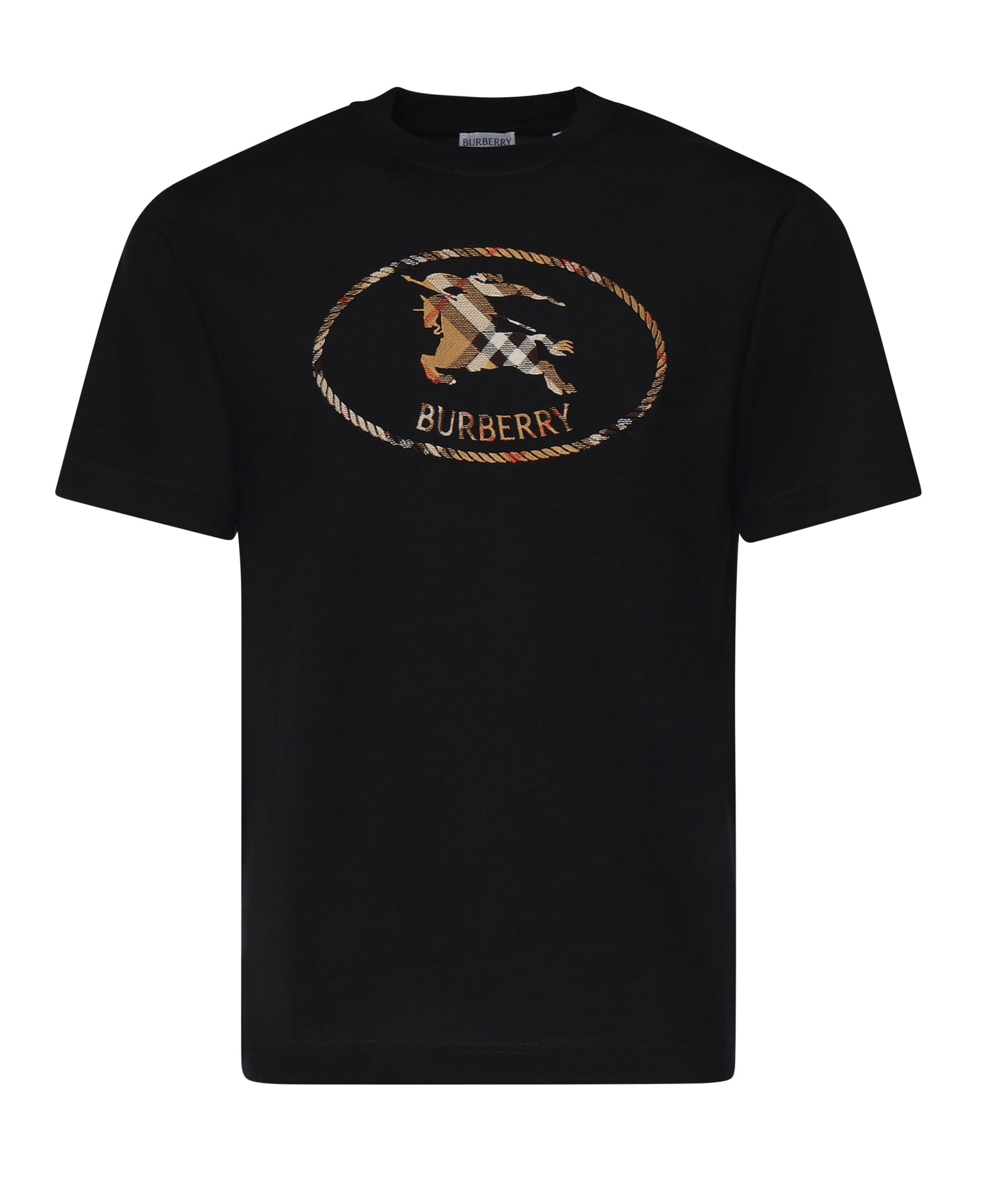 T-shirt in cotone con logo 8123436 A1189 BURBERRY 