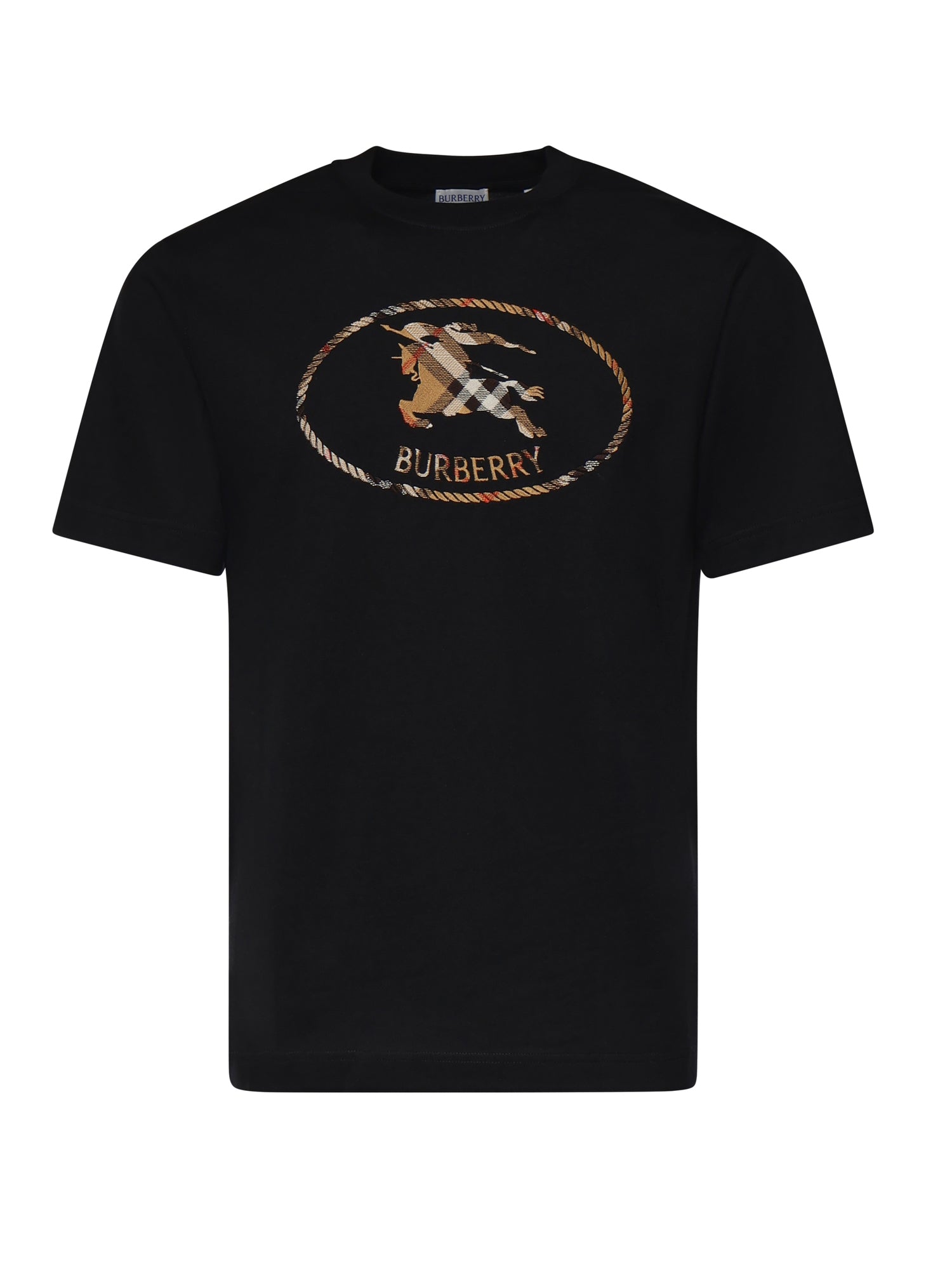 T-shirt in cotone con logo 8123436 A1189 BURBERRY 