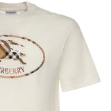 T-shirt in cotone con logo 8123437 B7078 BURBERRY 