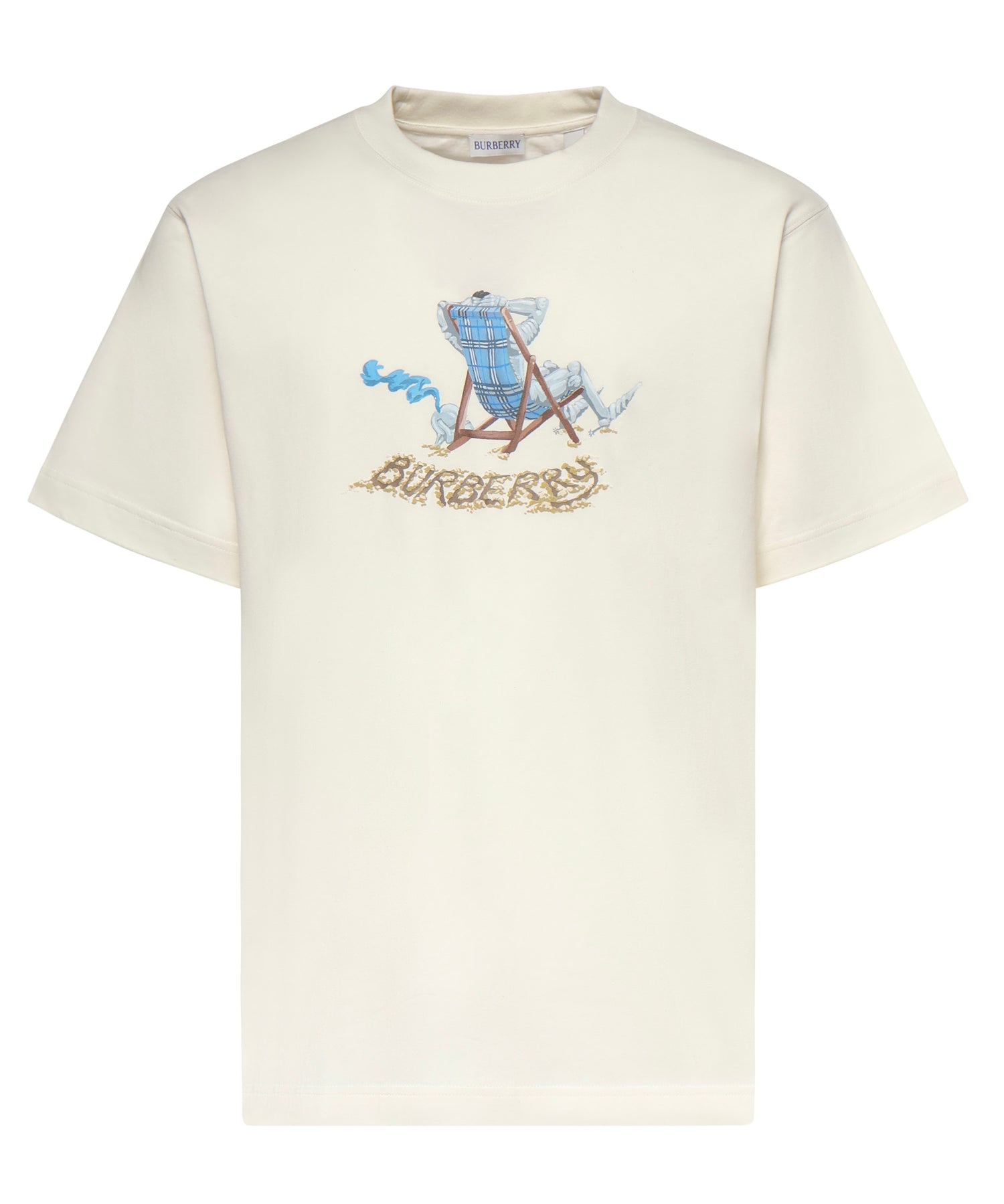 T-shirt in cotone Beach Knight 8123483 B7078 BURBERRY 