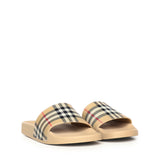 Sandali slides Check 8124941 A7028 BURBERRY 