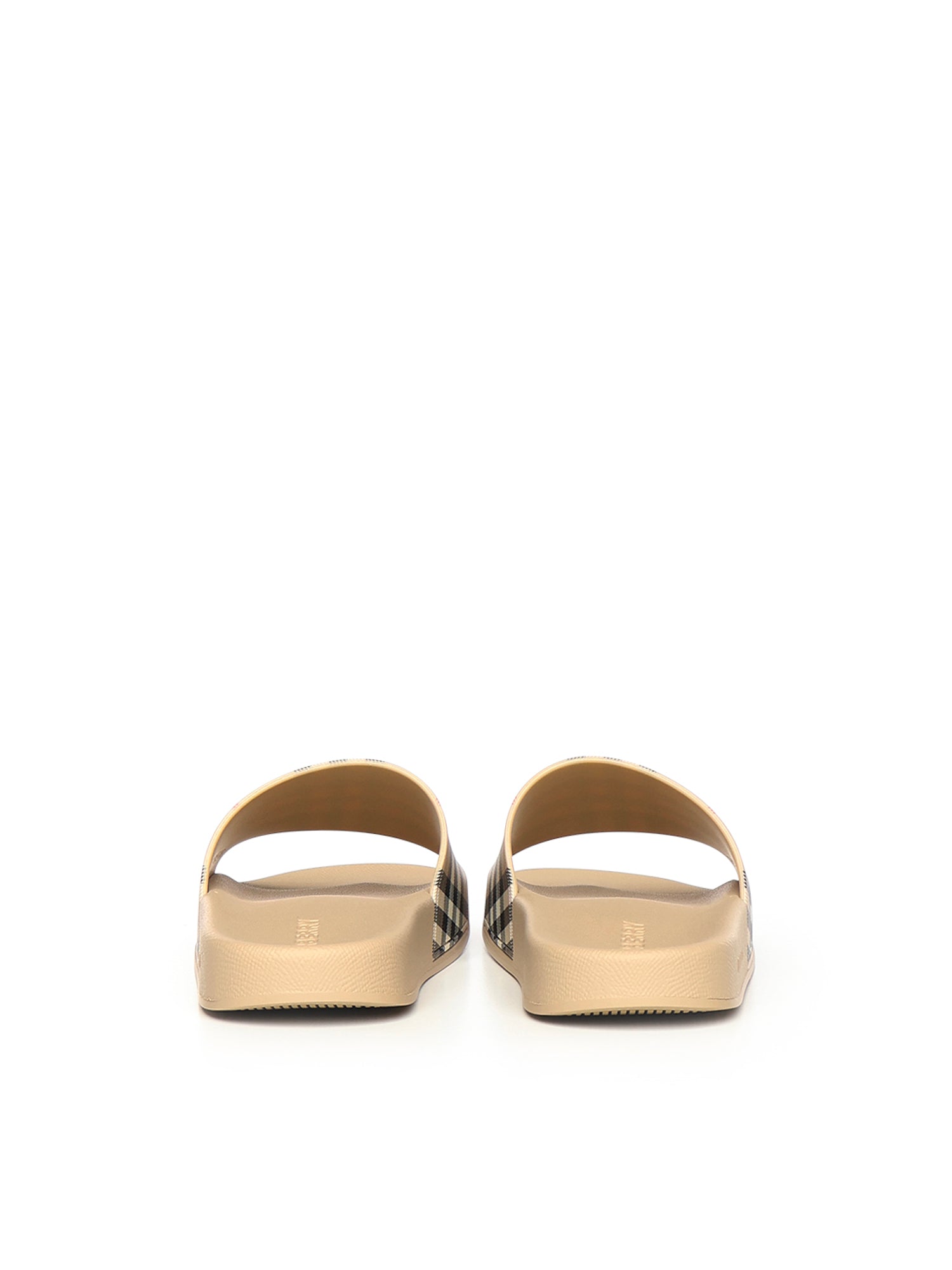 Sandali slides Check 8124941 A7028 BURBERRY 