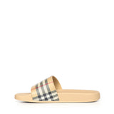 Sandali slides Check 8124941 A7028 BURBERRY 