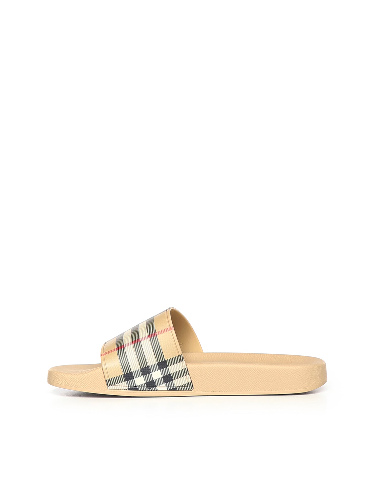 Sandali slides Check 8124941 A7028 BURBERRY 