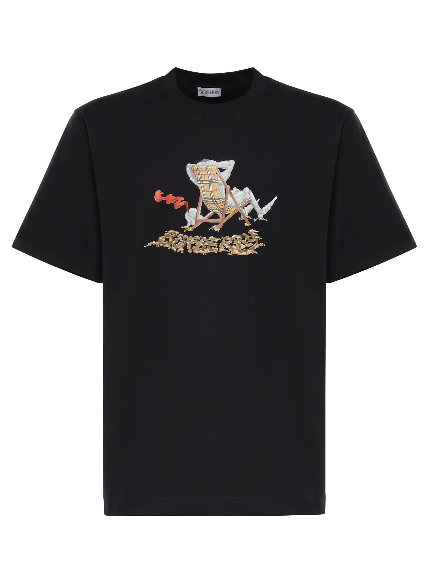 T-shirt in cotone Beach Knight 8126321 A1189 BURBERRY 