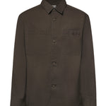 Camicia in misto cotone con logo LV04LG104G PAR CALVIN KLEIN 