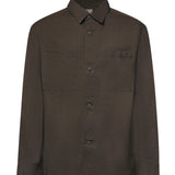 Camicia in misto cotone con logo LV04LG104G PAR CALVIN KLEIN 