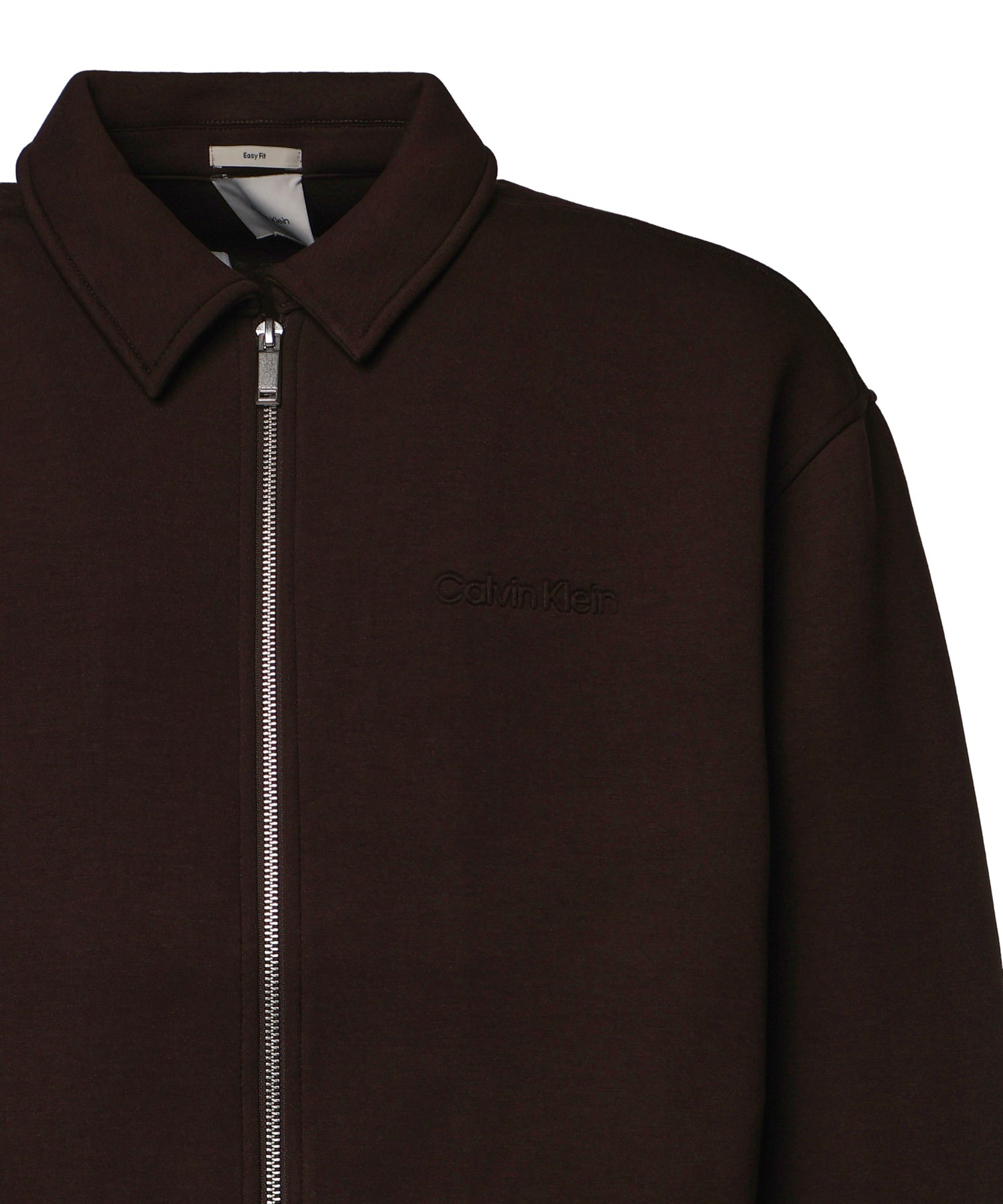Giacca con zip e logo LV04RG227G TO2 CALVIN KLEIN 
