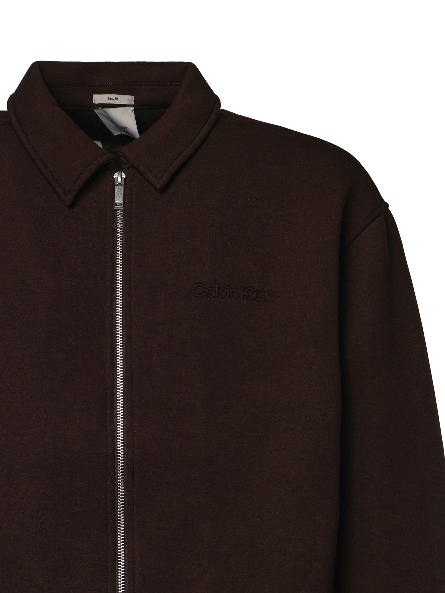 Giacca con zip e logo LV04RG227G TO2 CALVIN KLEIN 