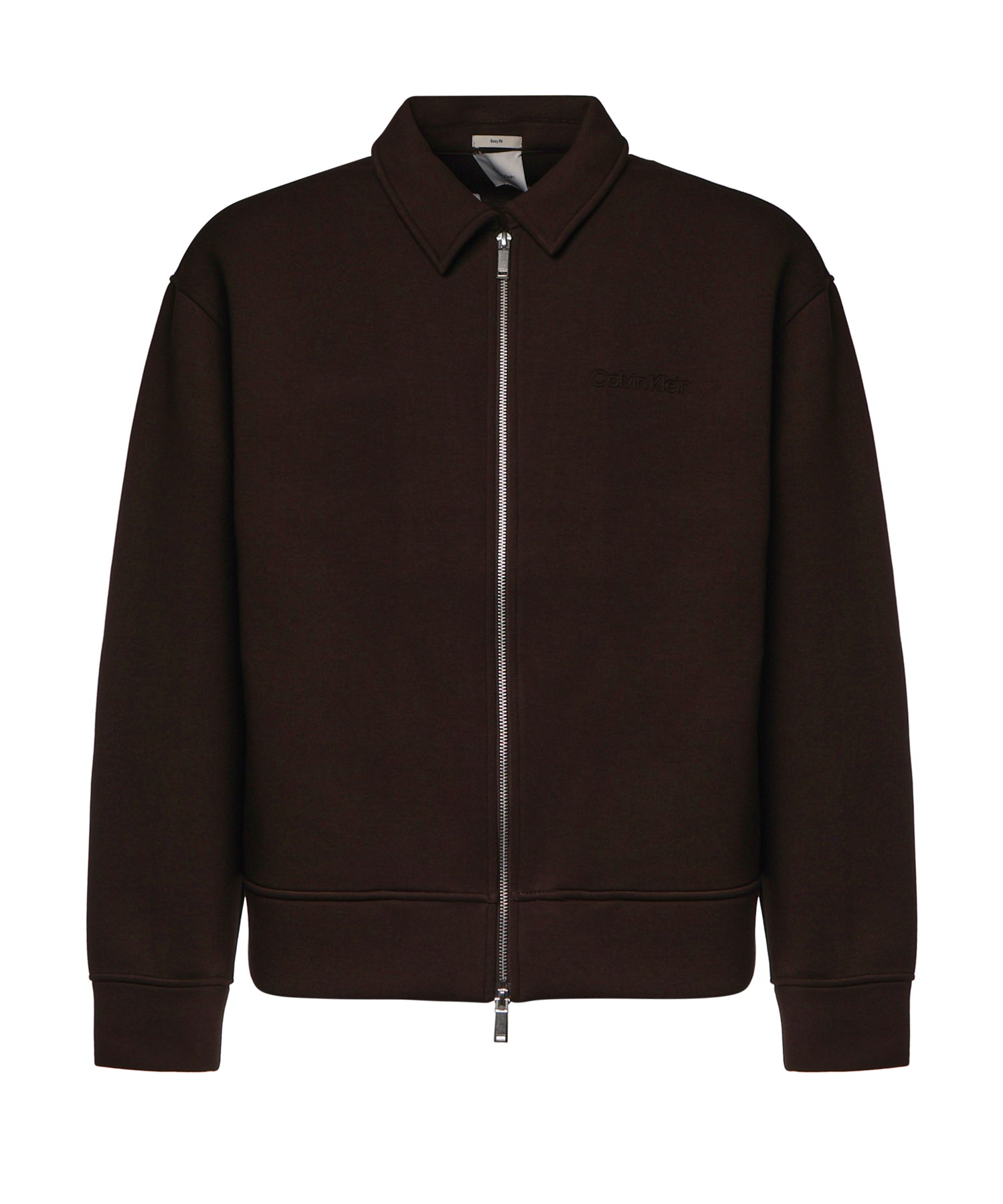 Giacca con zip e logo LV04RG227G TO2 CALVIN KLEIN 